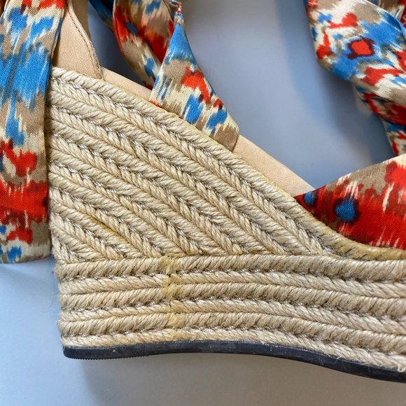 UGG Espadrille Wedge Sandals Women’s 6 Summer Boho Revival Elevated Southwest - Picture 13 of 13